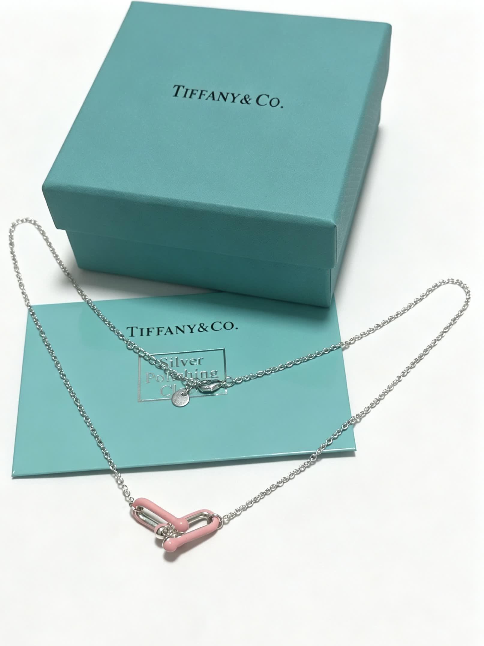 Tiffany & Co. Silver Polished Link Necklace